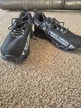 DYKHMILY Steel Toe Cap Trainers Mens Safety Trainers Fashion Work Trainers